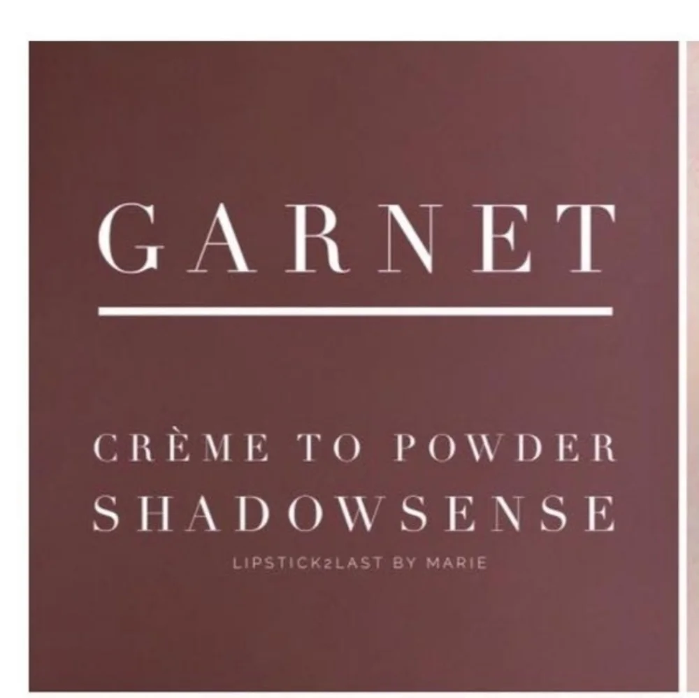 SeneGence Shadowsence Garnet Eyeshadow Long Lasting